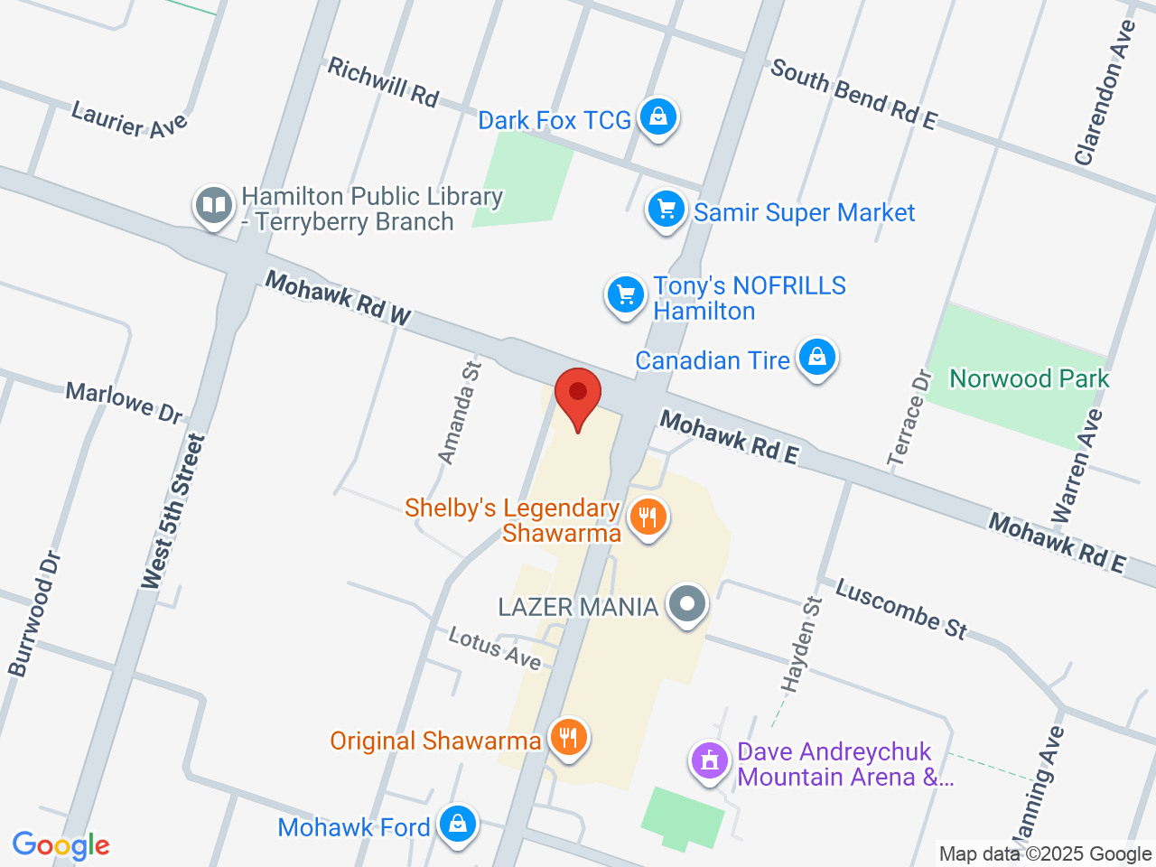 Street map for Cabbage Brothers, 