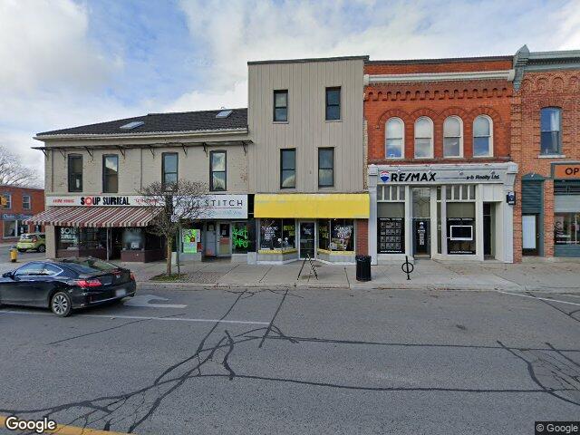 Street view for Cannabis Cannabis, 90 Wellington St, Stratford ON