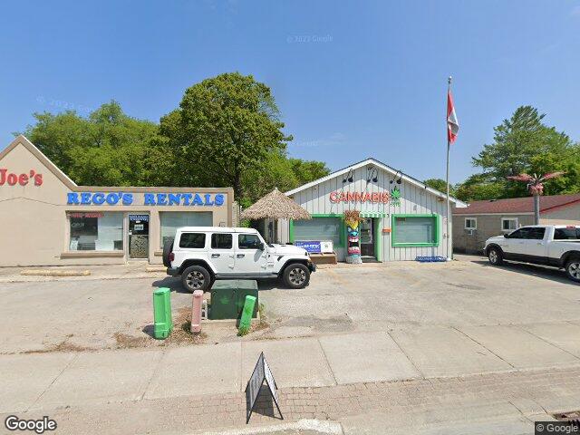 Street view for Cannabis Cove, 113 Main St, Wasaga Beach ON