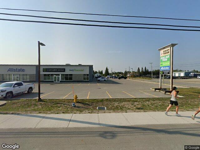 Street view for Cannabis Jacks, 1869 Riverside Dr, Timmins ON