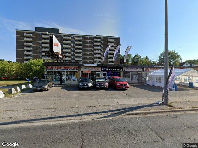 Street view for Cost Cannabis, 3443 St Clair Ave E, Scarborough ON