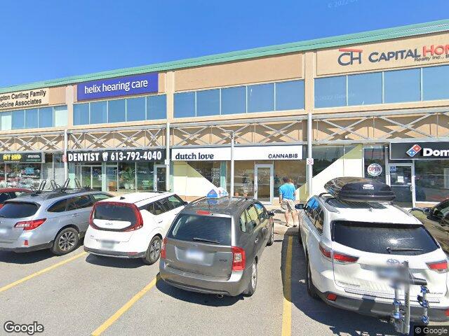 Street view for Hunny Pot Cannabis, 1395 Carling Ave, Ottawa ON