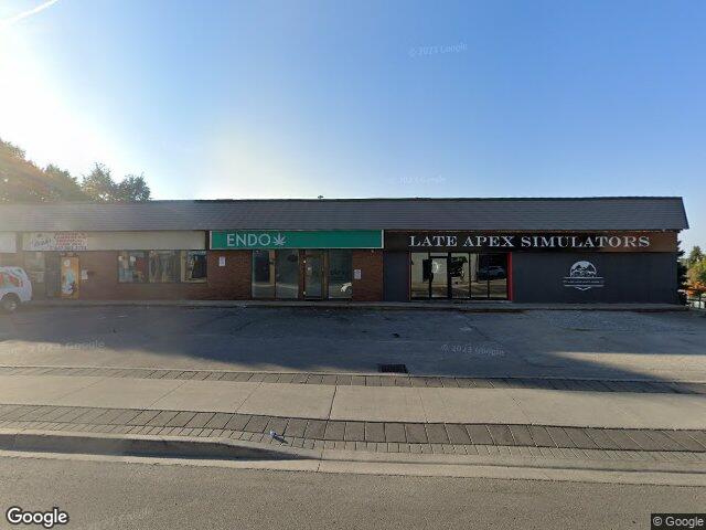 Street view for Endo Cannabis, 149 Dunlop St E, Barrie ON