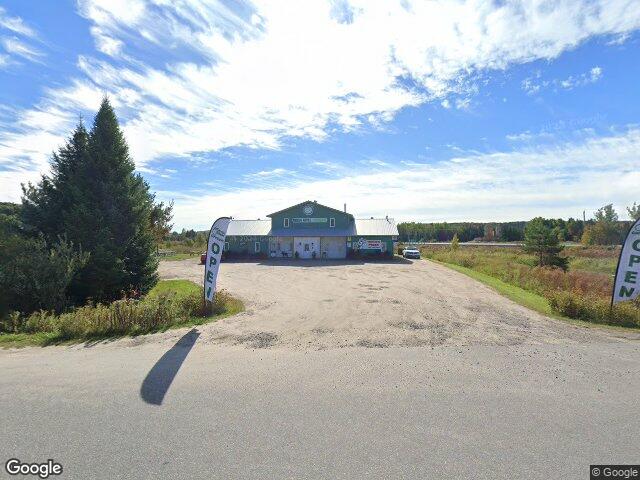 Street view for Green Apple Cannabis, 51 Commercial Dr, Burk's Falls ON