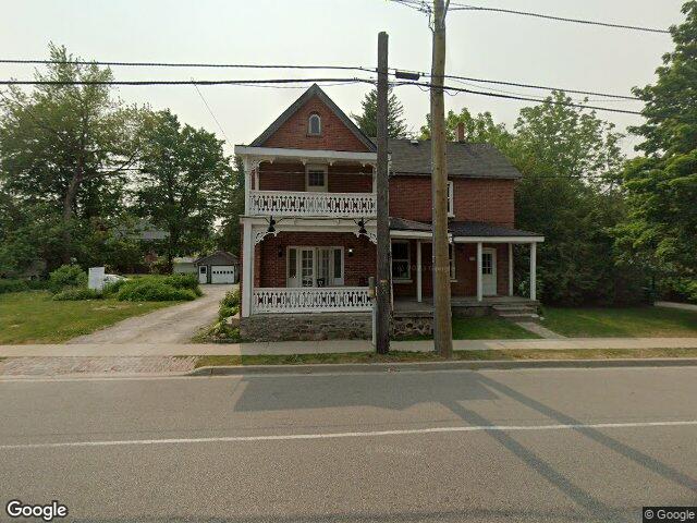 Street view for Green Apple Cannabis, 231 Barrie St, Thornton ON