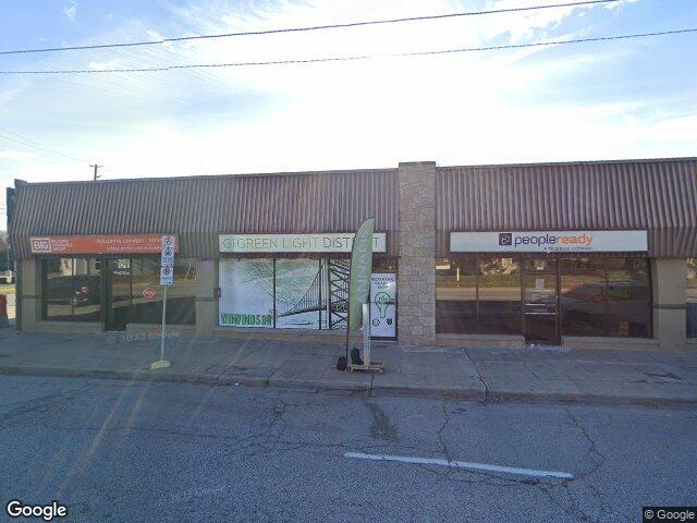Street view for Green Light District, 125 Tecumseh Rd W, Windsor ON