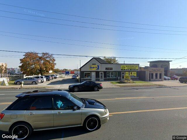 Street view for Discounted Cannabis, 282 Erie St S, Leamington ON