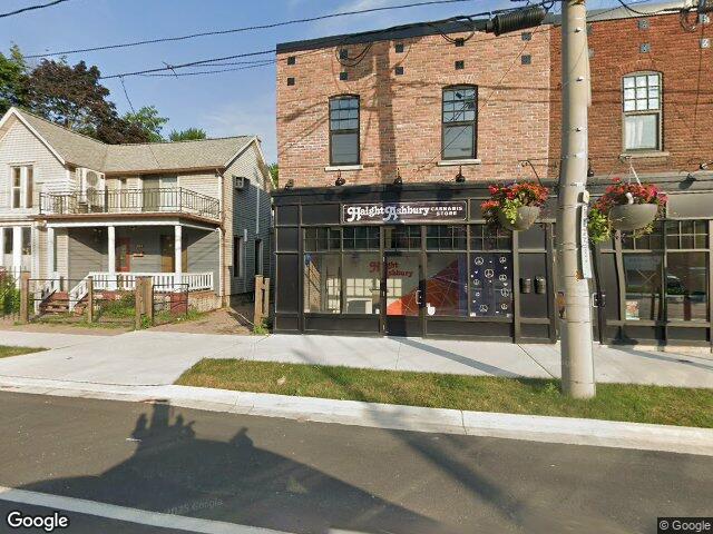 Street view for Discounted Cannabis, 3156 Sandwich St, Windsor ON