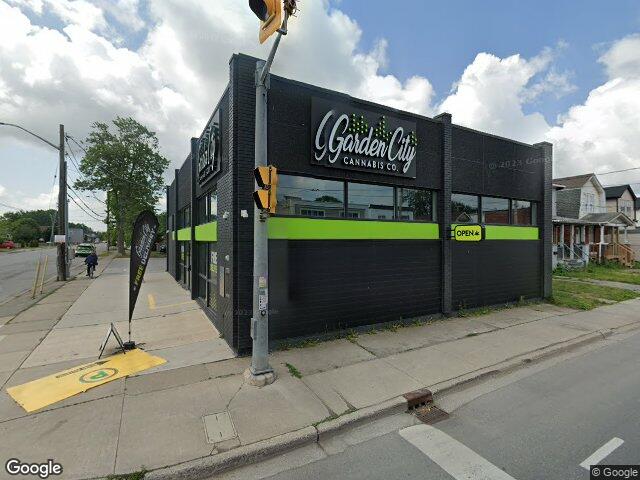 Street view for Garden City Cannabis Co, 469 East Main St, Welland ON