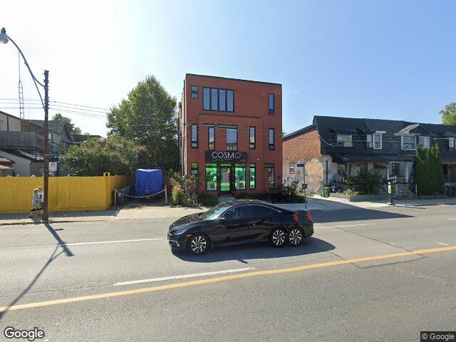 Street view for Cosmo Canna, 613 Dupont St, Toronto ON