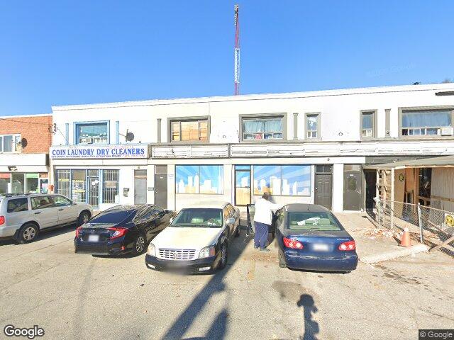Street view for Hypnos Cannabis, 3474 Danforth Ave, Scarborough ON
