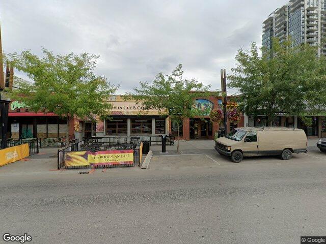 Street view for High Score Cannabis, 526 Bernard Ave, Kelowna BC