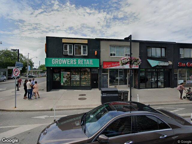 Street view for Growers Retail, 2620 Danforth Ave, Toronto ON