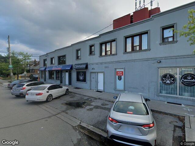 Street view for Kush Korner Cannabis, 2807 Lake Shore Blvd W, Etobicoke ON