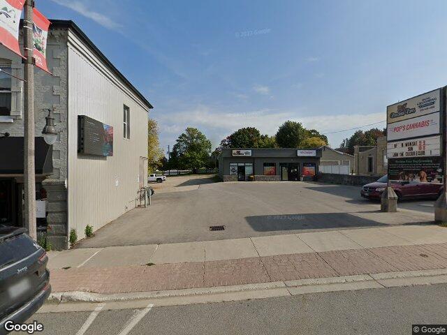 Street view for Pop's Cannabis Co., 286 Main St S, Mount Forest ON