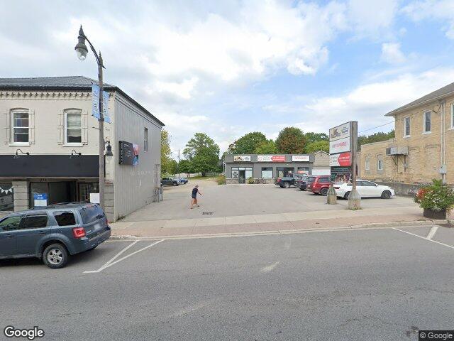 Street view for Pop's Cannabis Co., 286 Main St S, Mount Forest ON