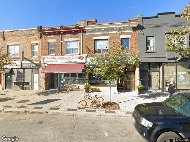 Street view for On High Inc., 806A St Clair Ave W, Toronto ON