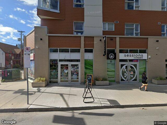 Street view for Sessions Cannabis, 603 Somerset St W, Ottawa ON