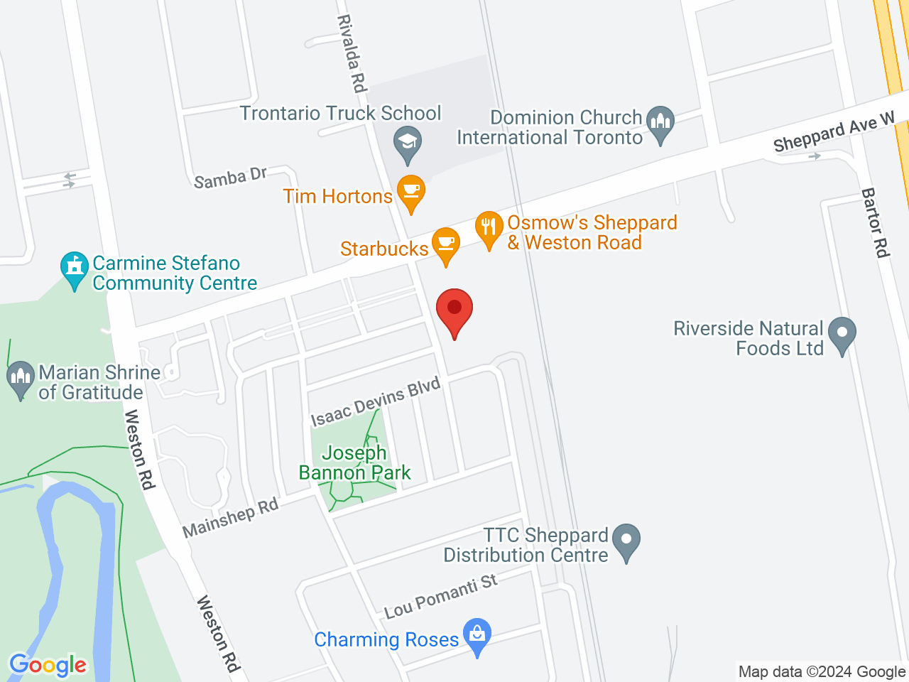 Street map for Sessions Cannabis, 39 Abraham Welsh Rd, Toronto ON