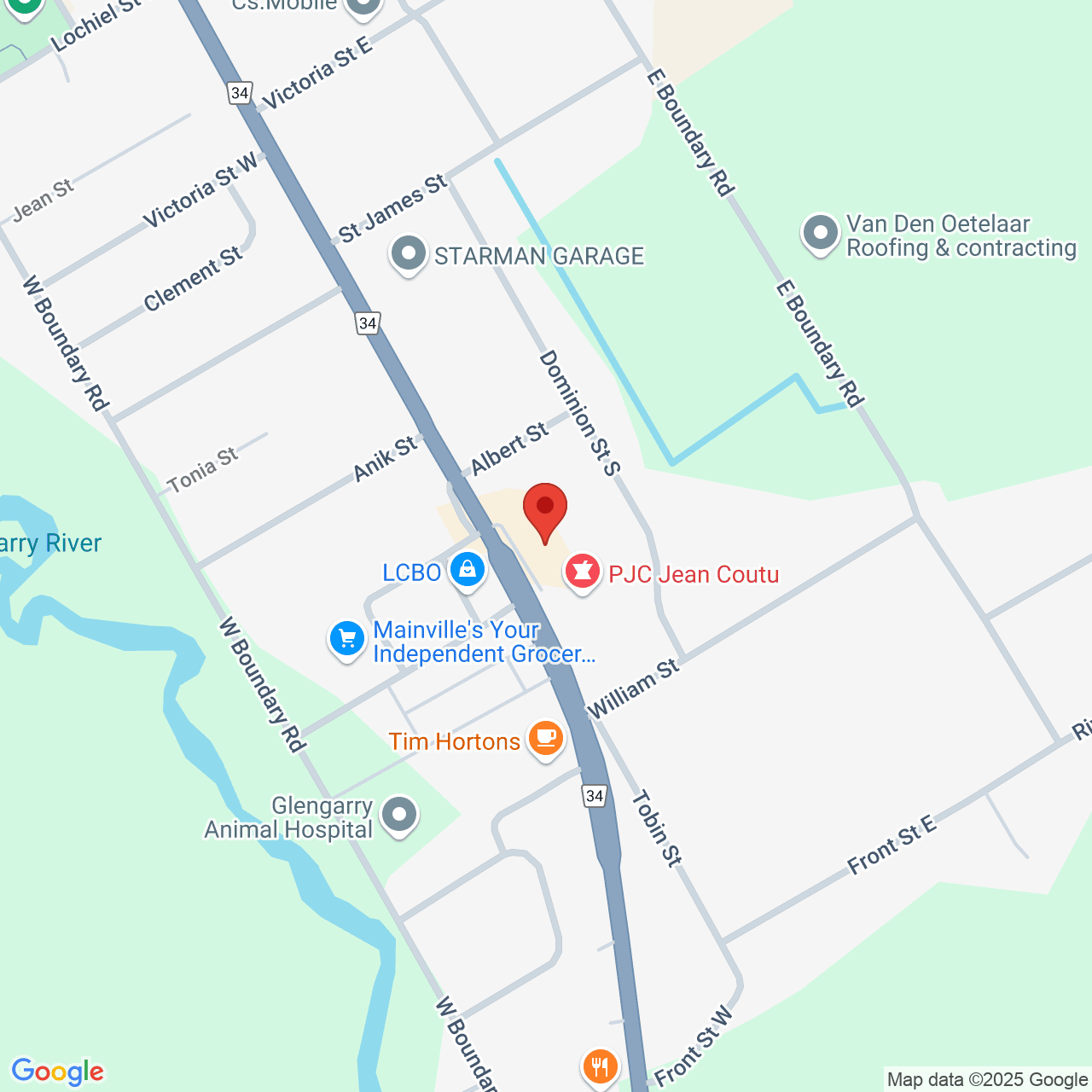 Street map for Alexandria's Joint, 431 Main St S, Alexandria ON