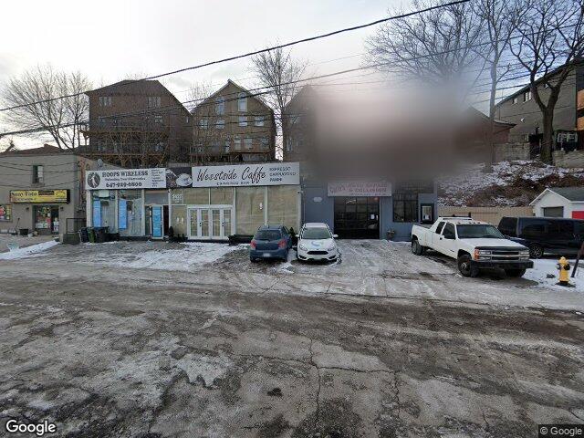 Street view for Smoke Lab Cannabis, 2427 Eglinton Ave W, Toronto ON