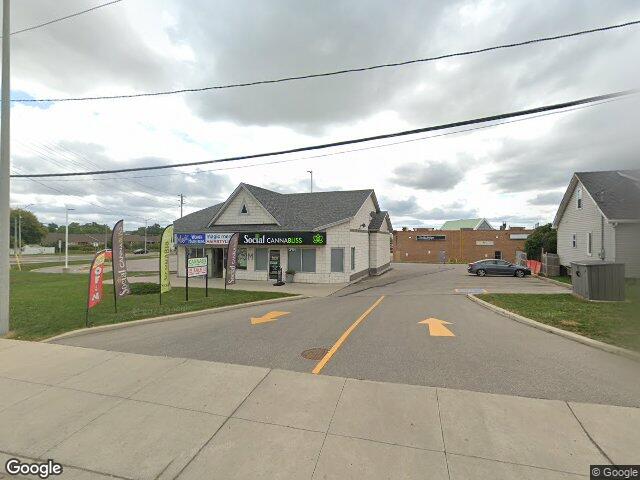 Street view for Social Cannabliss Inc, 507 Main St, Cambridge ON