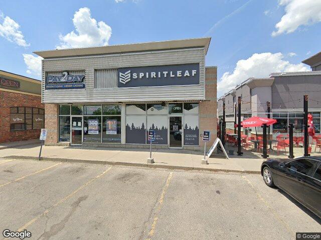 Street view for Spiritleaf Imperial Centre, 2456 Queen St E, Brampton ON