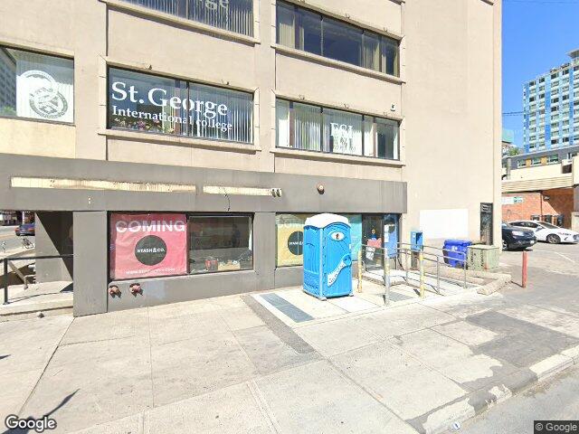 Street view for Stash & Co., 150 Dundas St W, Toronto ON