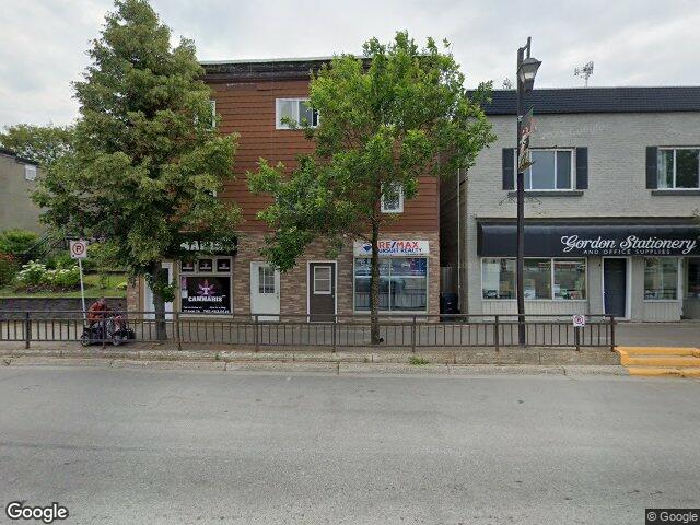 Street view for T Cannabis, 59 Government Rd W, Kirkland Lake ON