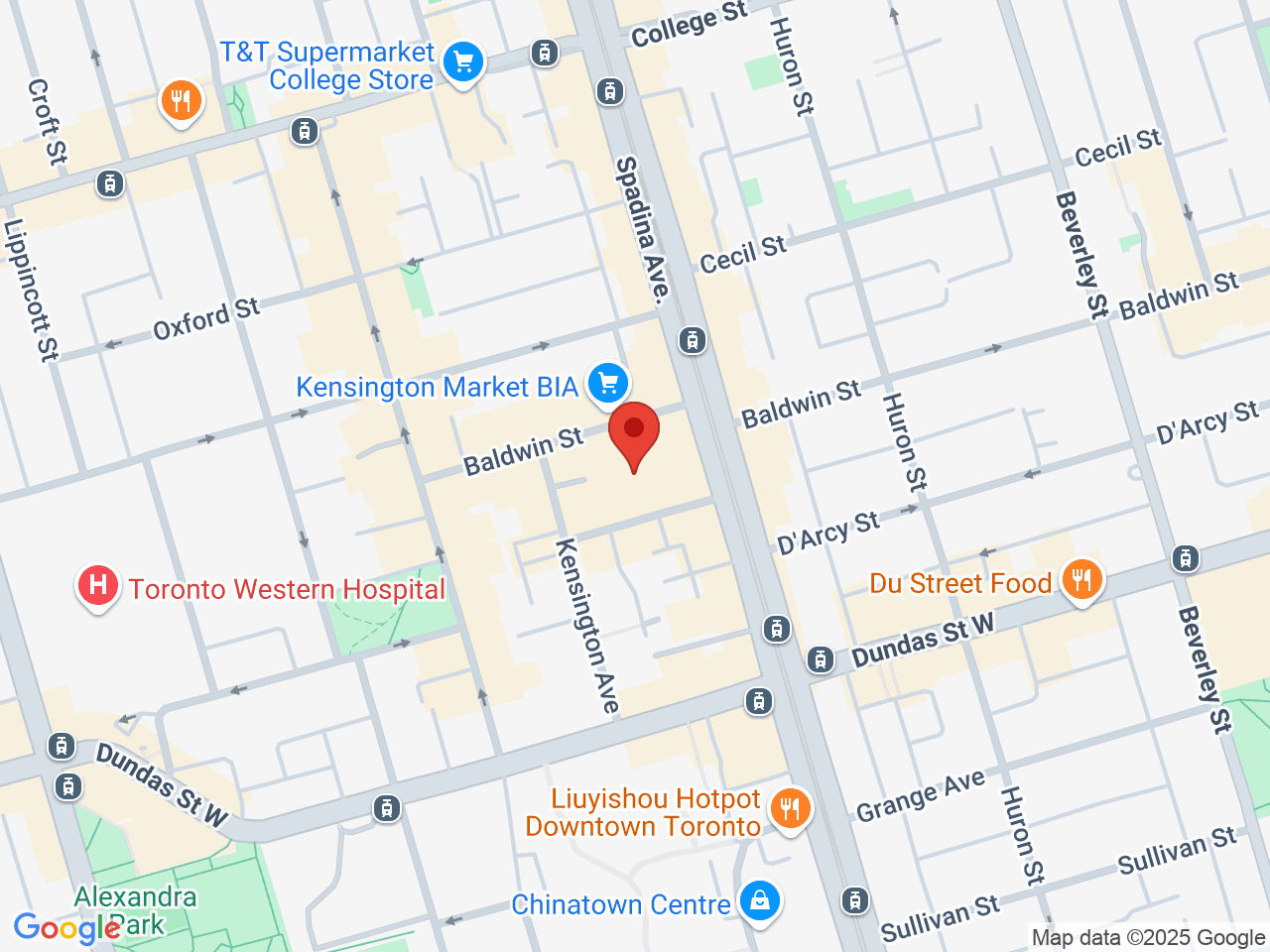 Street map for Tree's In The Six, 14 Saint Andrew St, Toronto ON