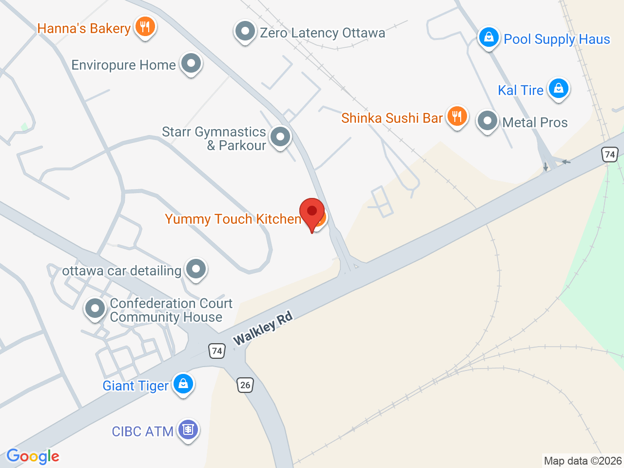 Street map for Pakalolo Lancaster Rd., 2786A Lancaster Rd, Ottawa ON