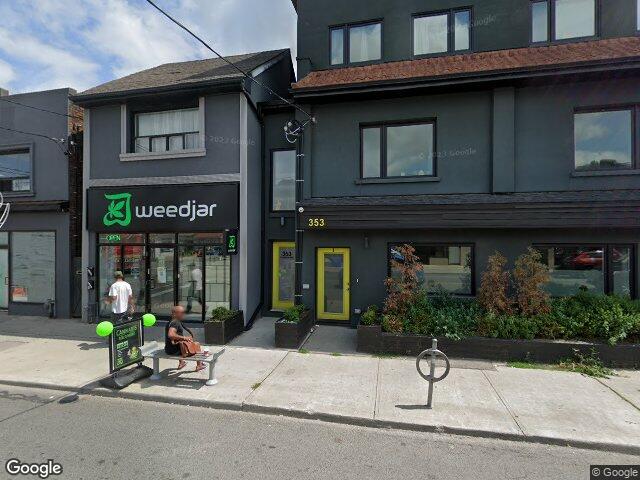 Street view for Weedjar, 355 Oakwood Ave, Toronto ON