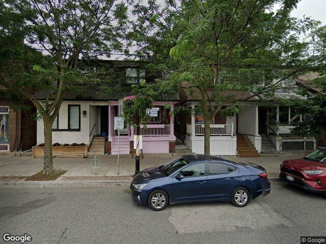 Street view for White Rabbit Cannabis, 666 Mount Pleasant Rd, Toronto ON