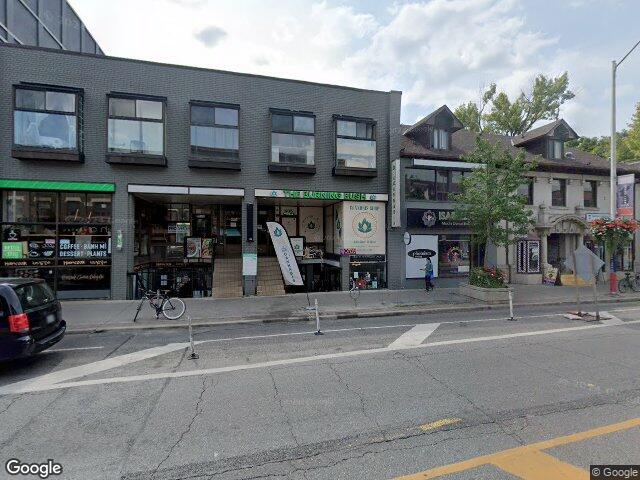 Street view for The Burning Bush, 605 Bloor St W, Toronto ON