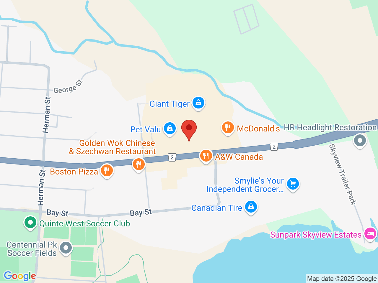 Street map for Your Local Cannabis, 266 Dundas St E, Trenton ON