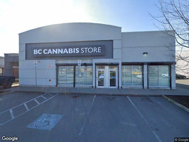 Street view for BC Cannabis Store, 45460 Luckakuck Way Unit B, Chilliwack BC