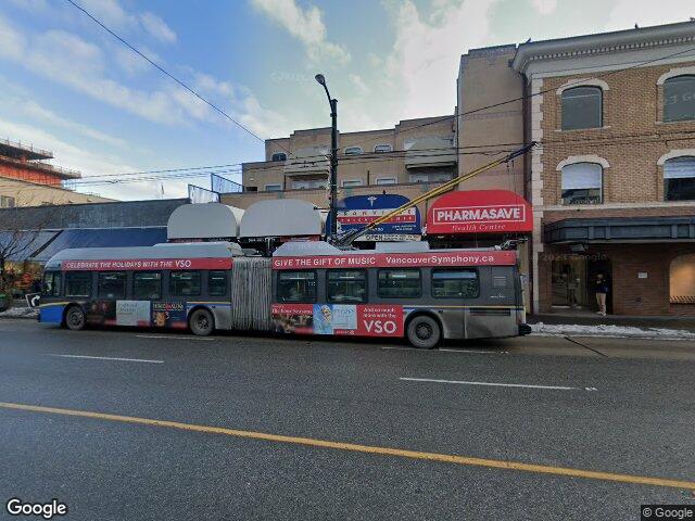 Street view for Fire & Flower Cannabis Co., 2570 Granville St, Vancouver BC