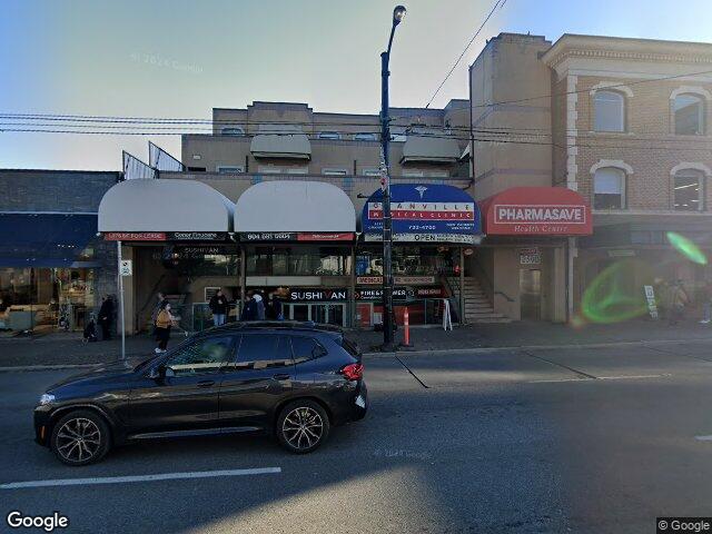 Street view for Fire & Flower Cannabis Co., 2570 Granville St, Vancouver BC