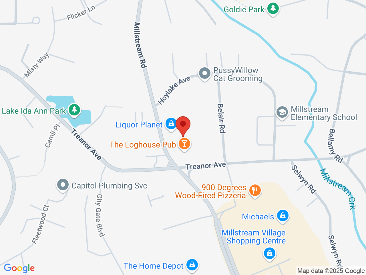 Street map for Honeycomb Cannabis Co, 2317 Millstream Rd #107, Victoria BC