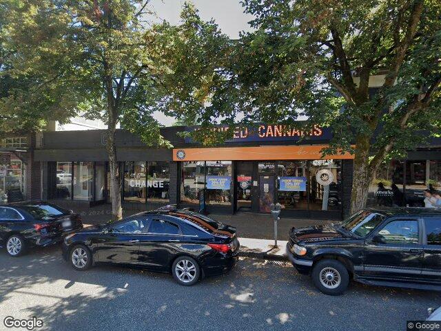 Street view for Inspired Cannabis Co., 2976 West Broadway, Vancouver BC