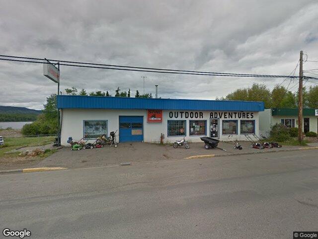 Street view for Mojo Cannabis, 117 BC-35, Burns Lake BC