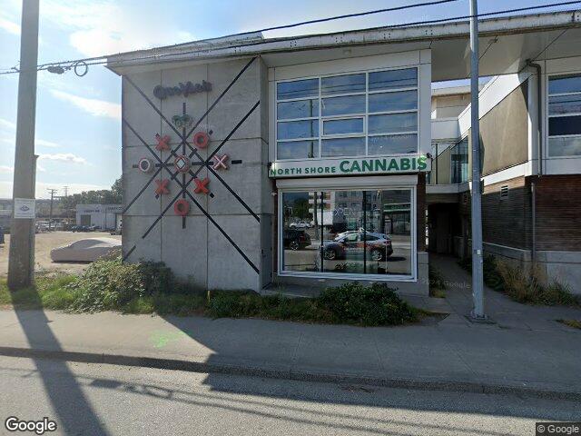 Street view for North Shore Cannabis, 1520 Barrow St #103, North Vancouver BC