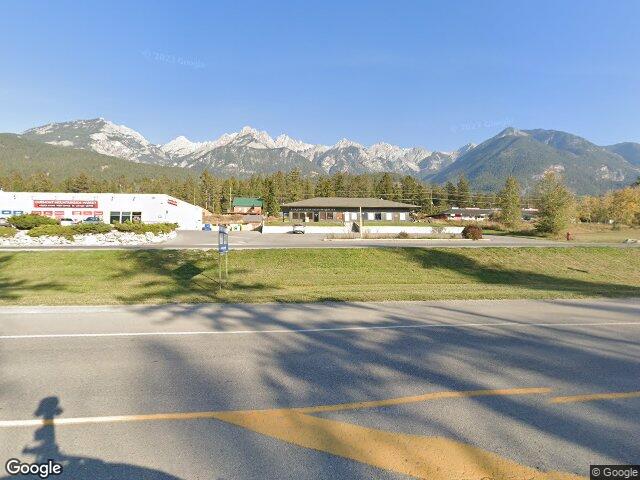 Street view for The Cabin Cannabis, 4992 Fairmont Frontage Rd, Fairmont Hot Springs BC