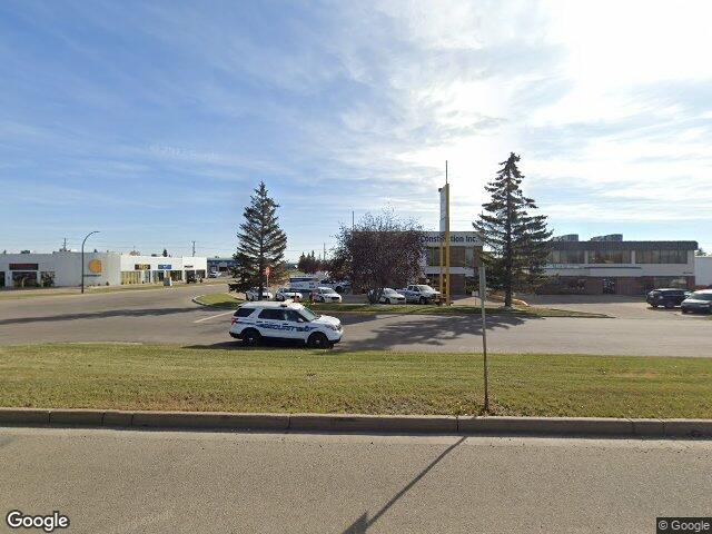 Street view for MJayz Cannabis Corp., 4-7883 Gaetz Ave, Red Deer AB