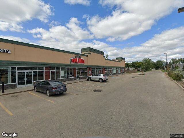 Street view for Off the Record Cannabis, 102-8200 100 St, Grande Prairie AB