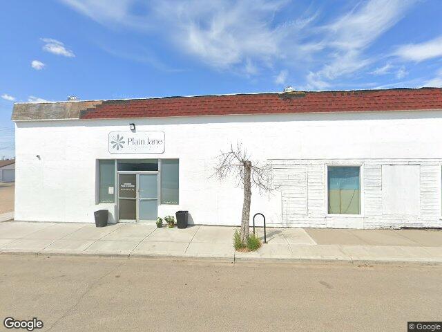 Street view for Plain Jane Cannabis, 35 1 Ave SW, Falher AB