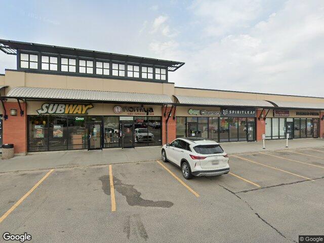 Street view for Spiritleaf MacEwan, 11156 Ellerslie Road SW, Edmonton AB