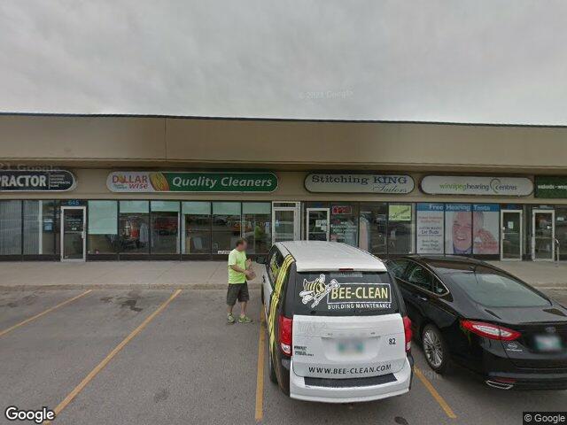 Street view for Delta 9 Cannabis Store, 1615 Regent Ave W #655, Winnipeg MB
