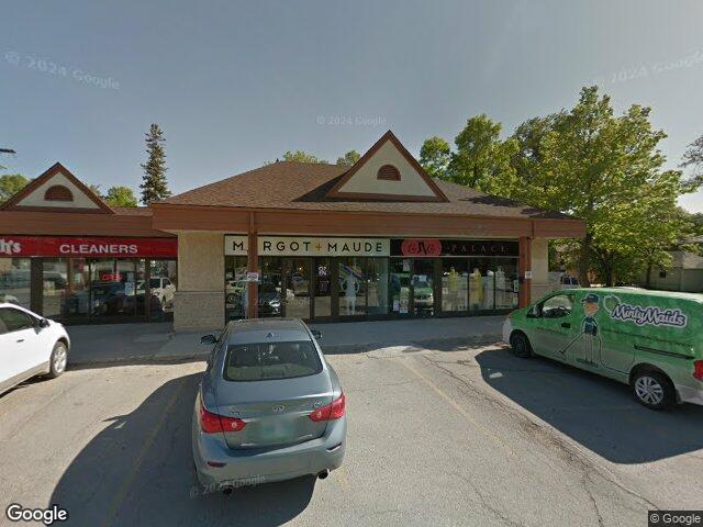 Street view for Jupiter Cannabis, 580 Academy Rd, Unit C, Winnipeg MB