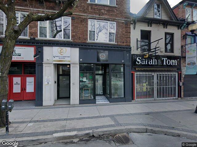Street view for Crafted Nugs Cannabis Co, 237 King St E, Hamilton ON